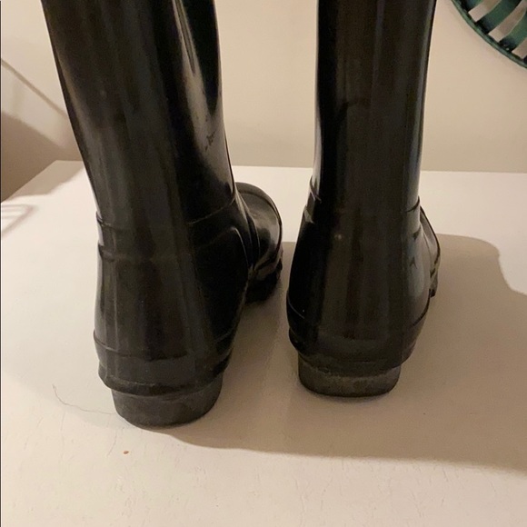 Hunter black rain boots - Picture 5 of 7